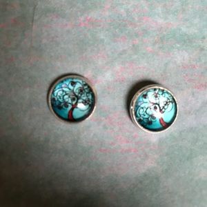 Tree if Life stainless earrings